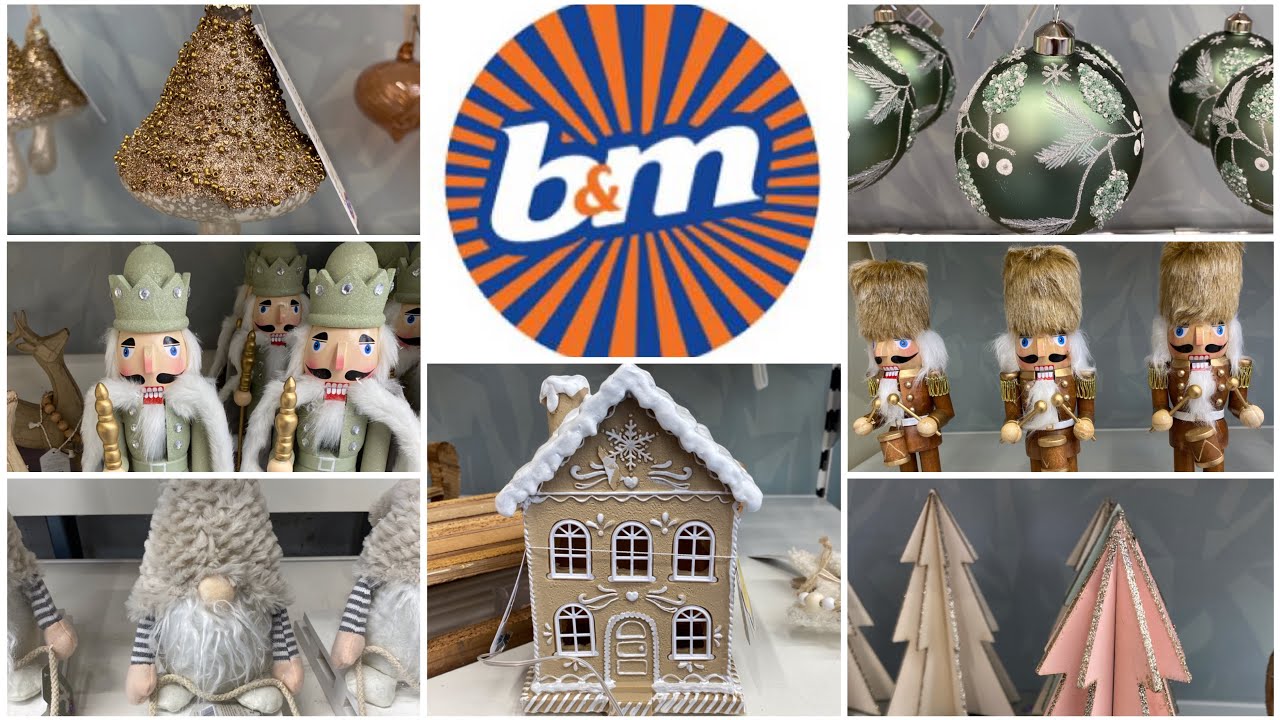 B&M CHRISTMAS 2024!🎄DECOR, GIFTS 🎁COME SHOP WITH ME!
