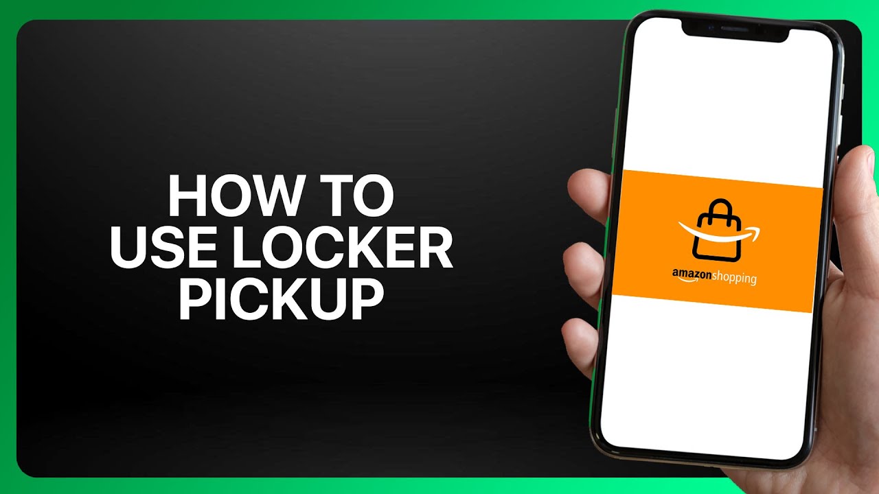 How To Use Amazon Locker Pickup In Amazon Shopping App ! Tutorial