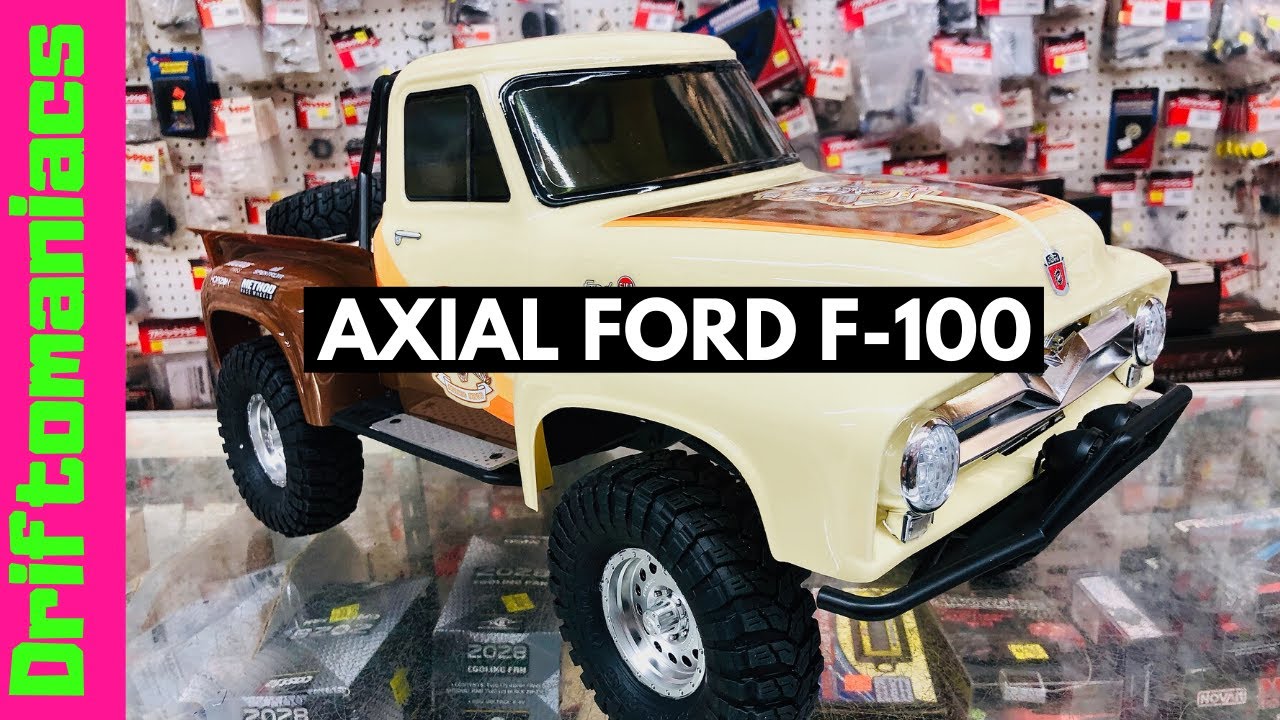 Axial SCX10 II Ford F-100 1955 Scale Truck First Look