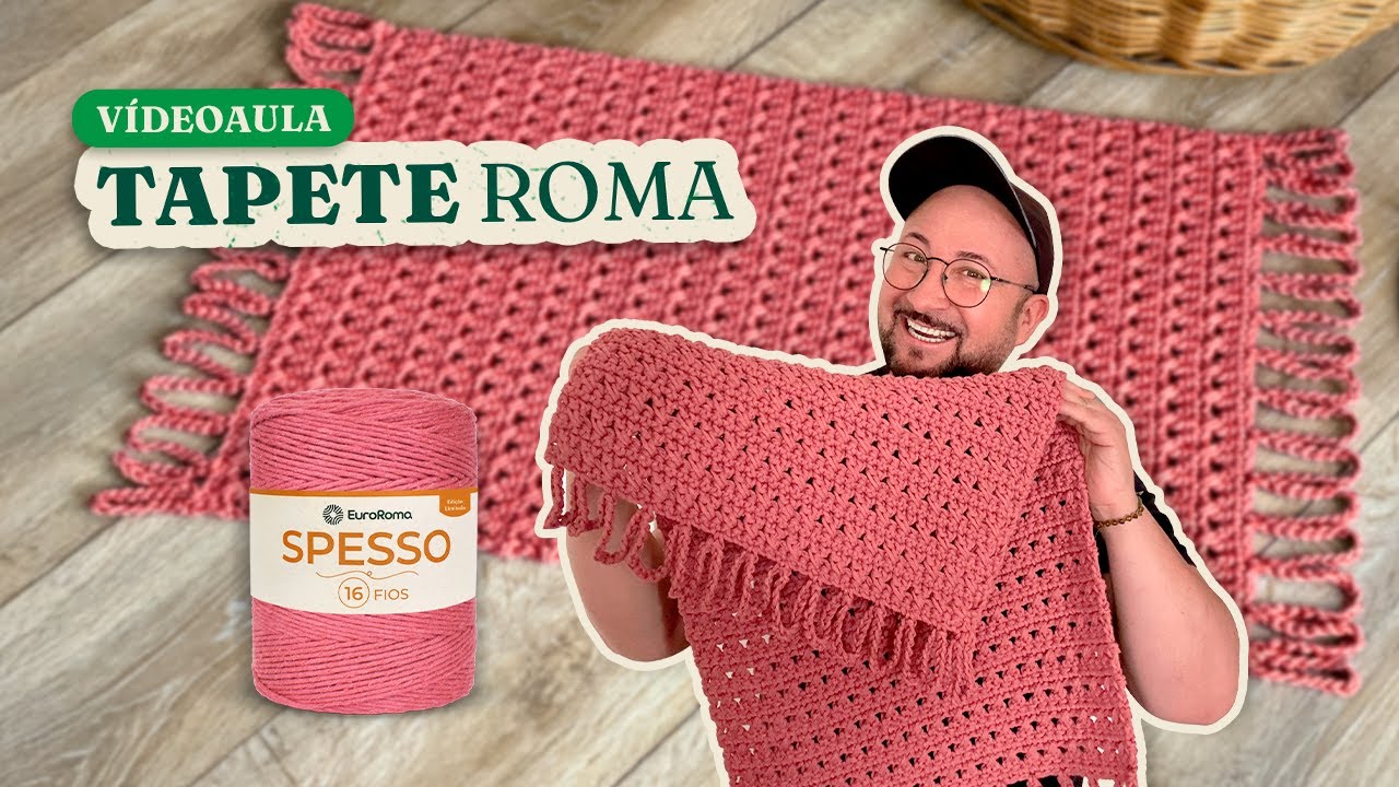 Tapete Roma de Crochê com Spesso 16 - por Marcelo Nunes