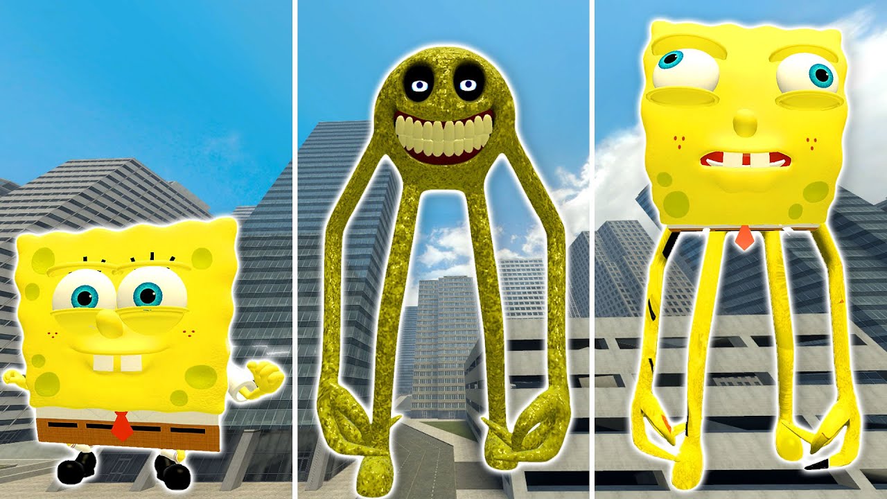 I Found Innyume Smiley's vs Innyume Spongebob Mutant Depraved Roblox Nextbot #garry'smod