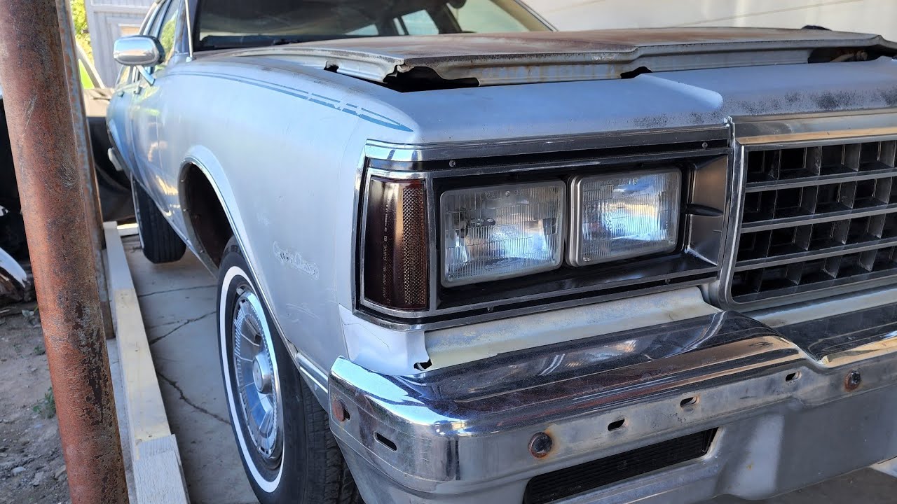 Bumper tuck on the 1985 Caprice Wagon