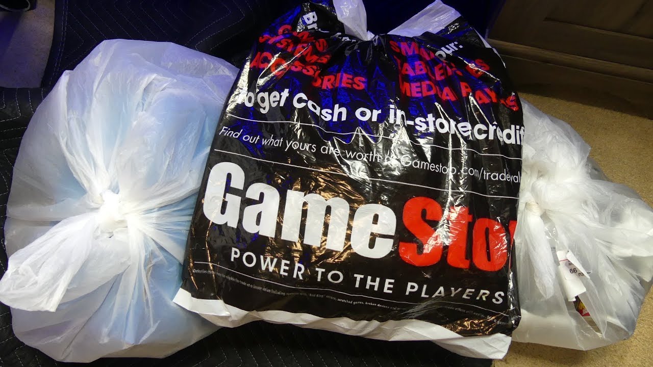 EMPLOYEES Left ME More LOADED BAGS!!! Dumpster Dive Gamestop Night #716