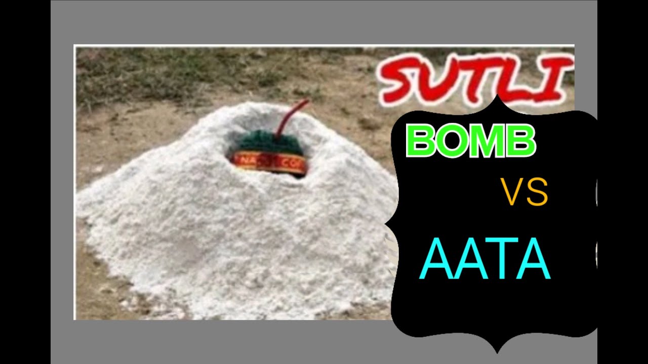 Sutli bomb vs gehun ka atta/ include extra energy bomb