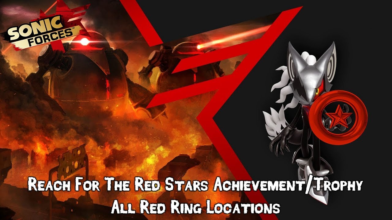 Sonic Forces - All Red Star Ring Locations [Xbox One X]