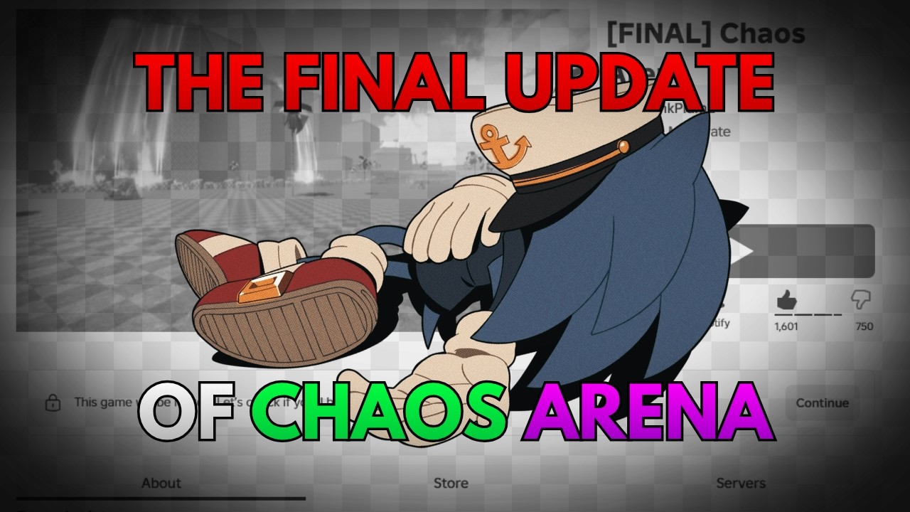 The Final Update of this Sonic Battlegrounds Game [Chaos Arena]