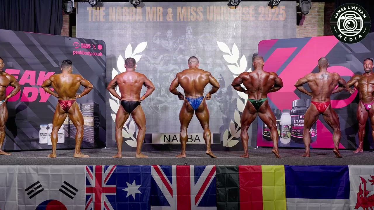 💪 Mr Class 3 Bodybuilding Comparisons | NABBA Universe 2025 | World-Class Athletes on Stage 🌍🔥