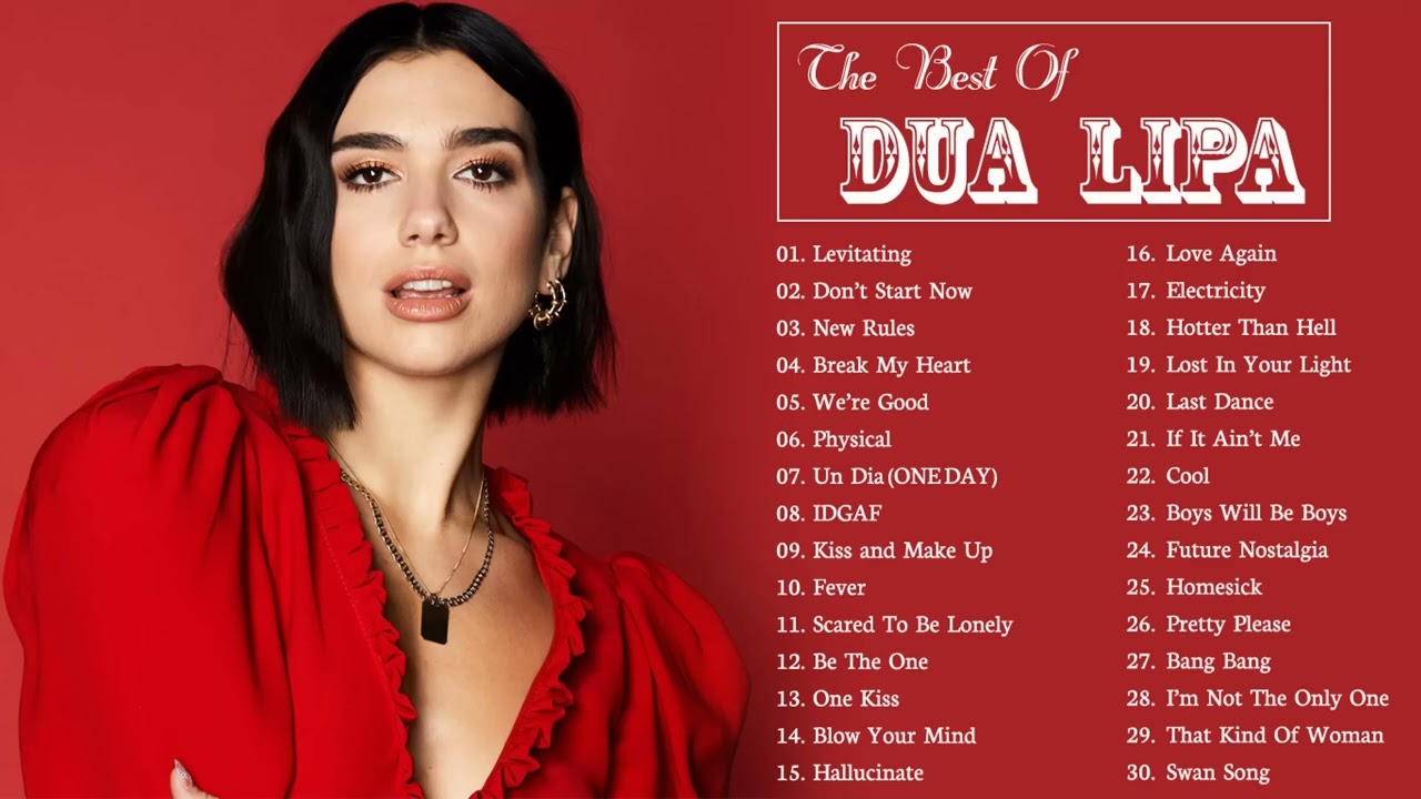 DuaLipa Greatest Hits 2021   DuaLipa Best Songs Full Album 2021   DuaLipa New Popular Songs