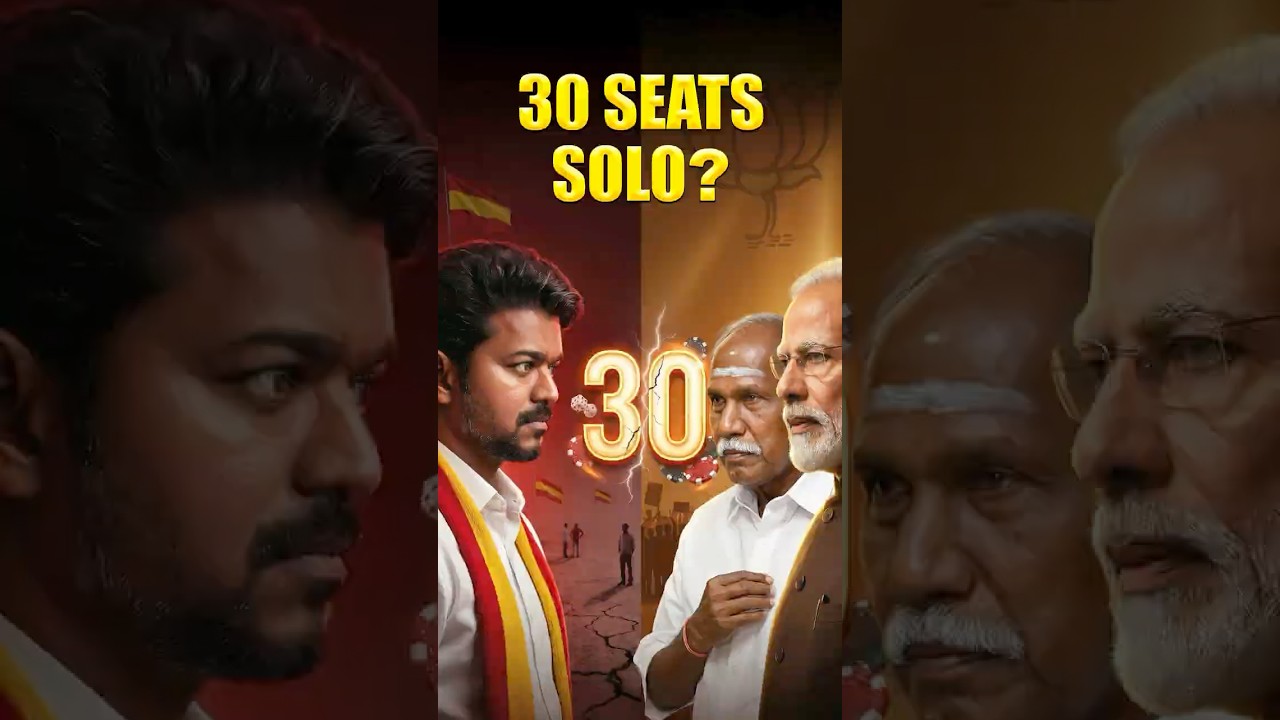 Сможет ли TVK одержать победу в Пудучерри в одиночку? Начинается авантюра с 30 местами | TVK Видж...