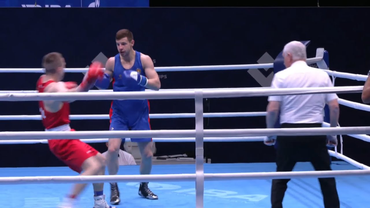 Quarterfinals (67kg) DURKACZ Damian (POL) vs  PARASCHIV Alexandru (MDA) | EUBC 2022