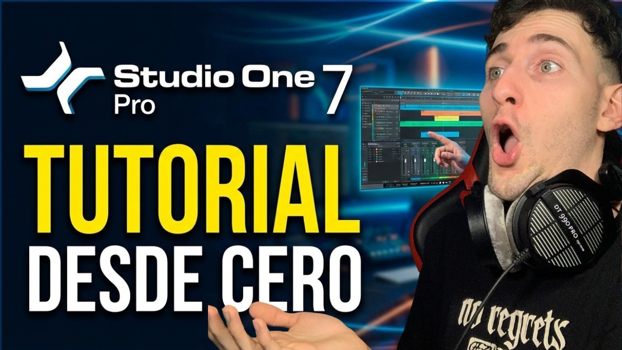 Studio One desde CERO: Gu&iacute;a Definitiva para Principiantes (Tutorial Espa&ntilde;ol)