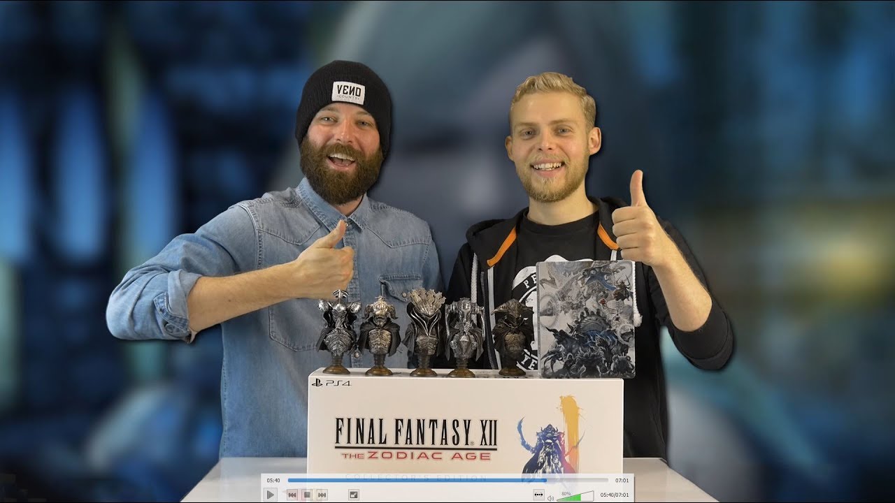Final Fantasy XII: The Zodiac Age Collector's Edition - Full Unboxing