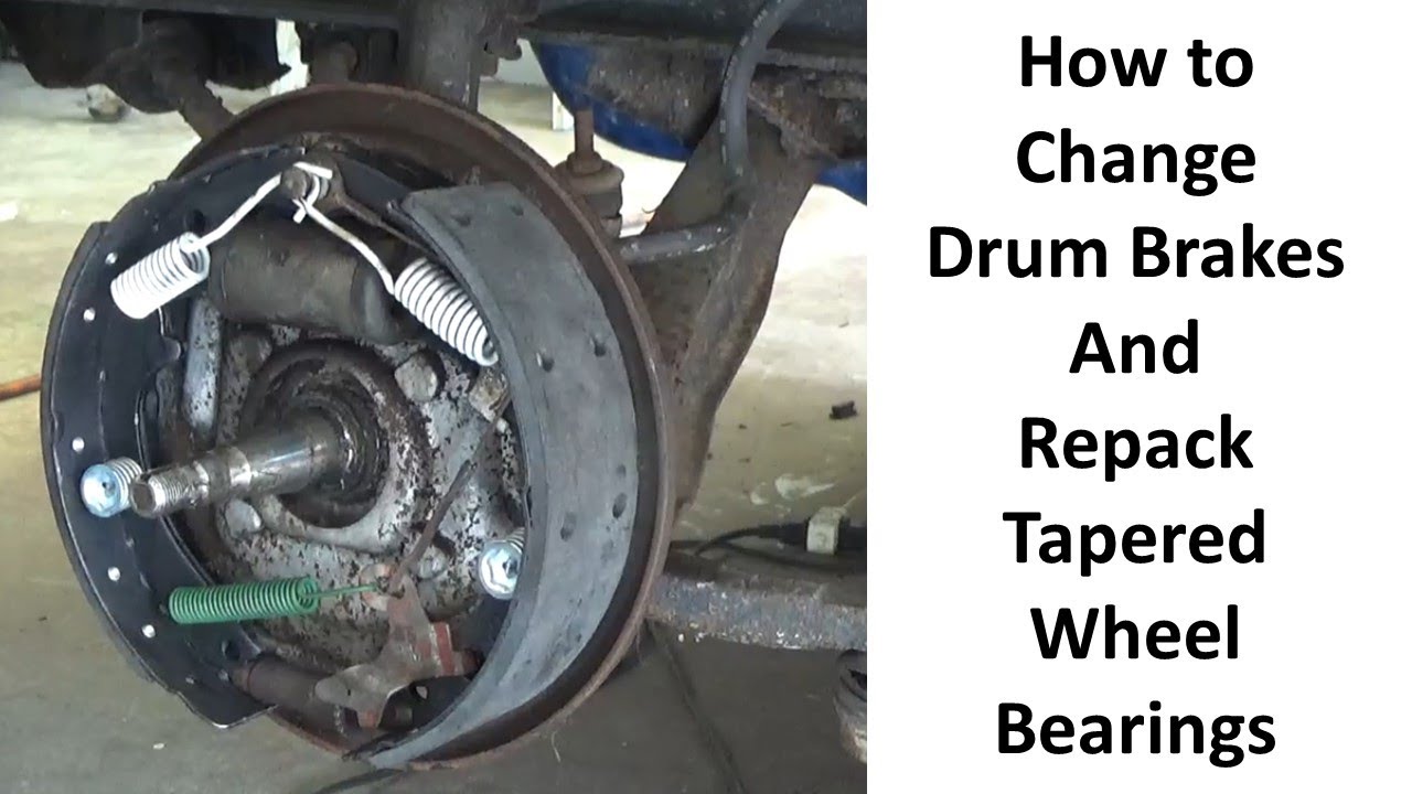 1965 Mustang - Changing Drum Brakes, How to Pack Tapered Wheel Bearings
