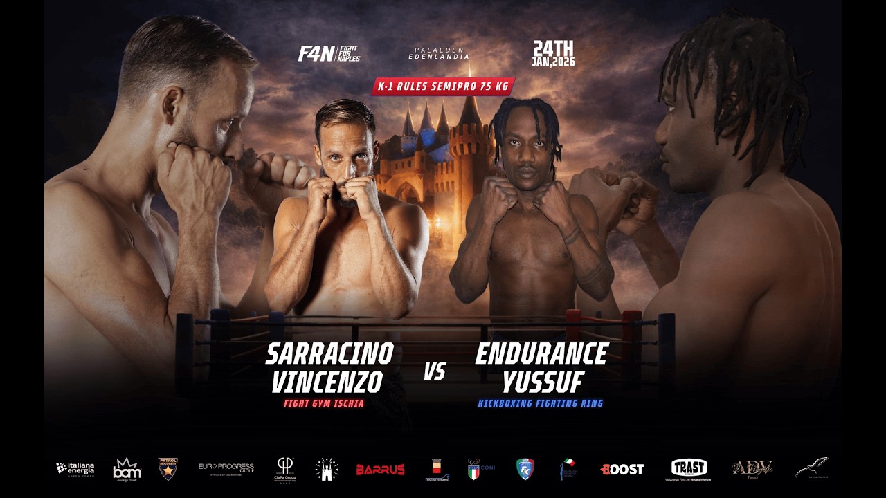 Sarracino Vincenzo VS Endurance Yussef | K-1 RULES SEMIPRO 75 KG | F4N #7
