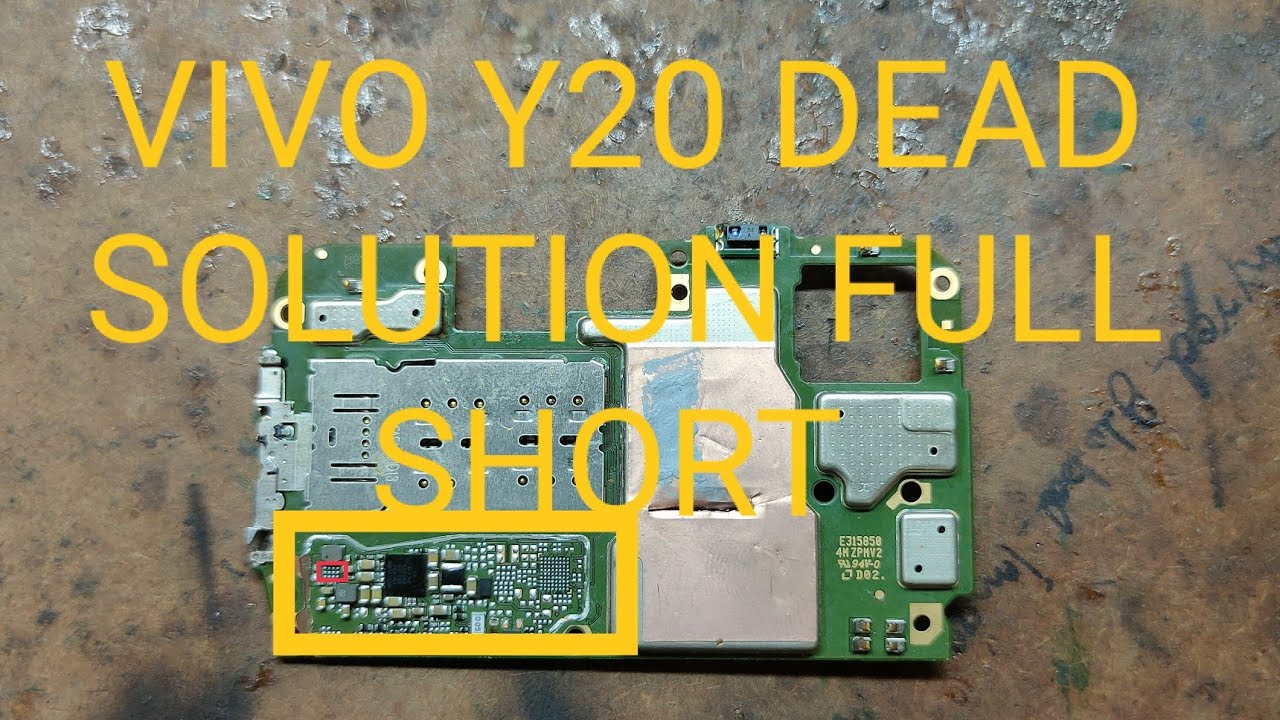 Vivo y20 full short dead solution