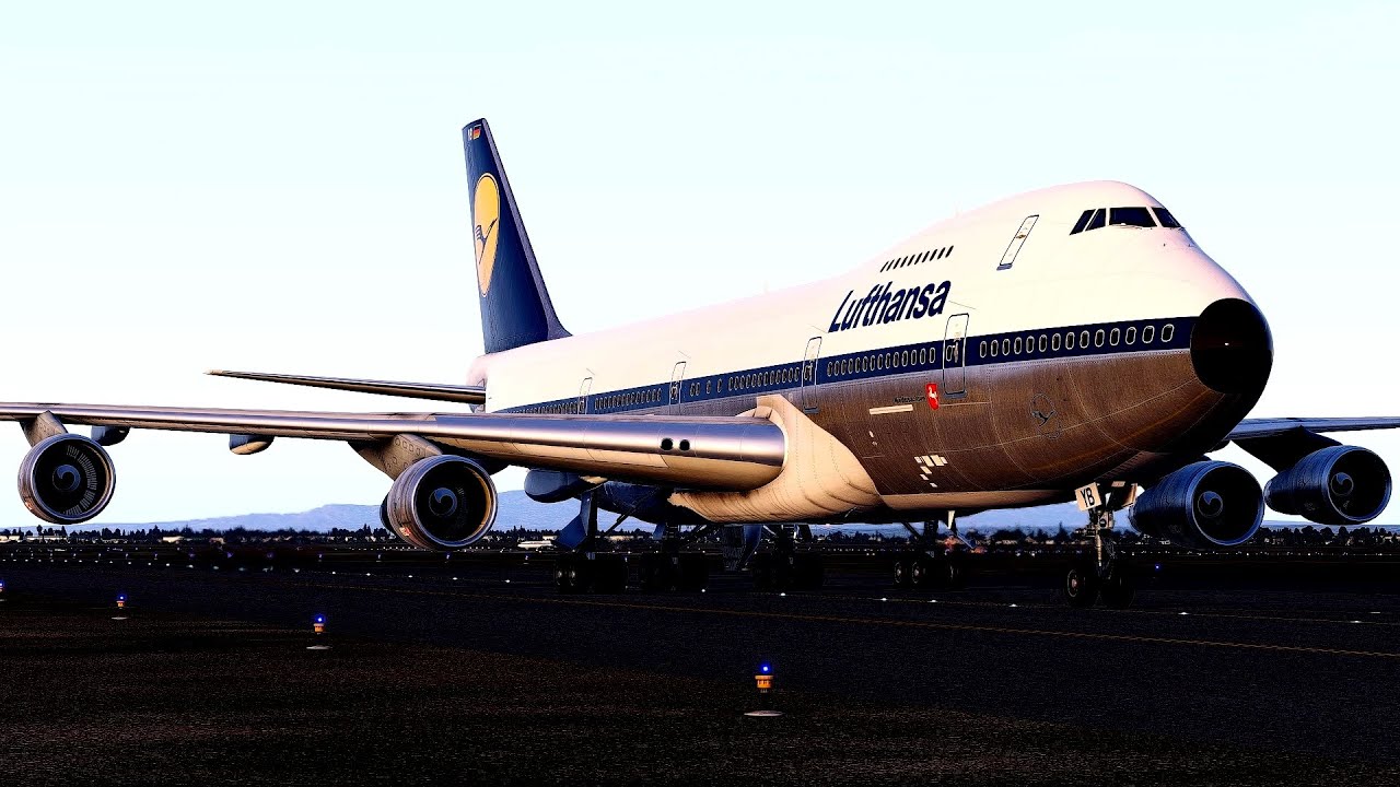 Boeing 747 se desploma justo después de despegar - Vuelo del Jumbo de Lufthansa