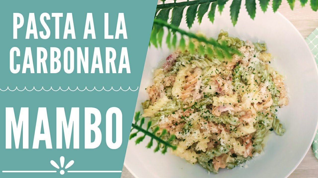 Pasta Carbonara en Mambo| Mambo Cecotec