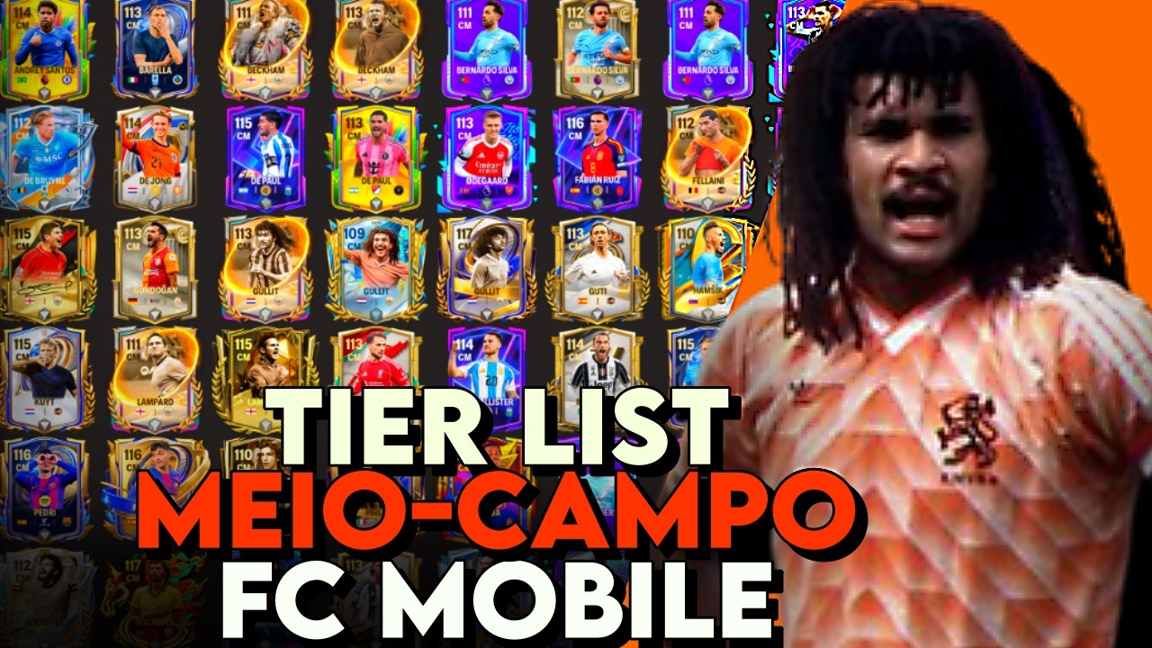 Tier List MEIAS & VOLANTES no Fc Mobile - Melhores MC/MEI/VOL do Fc Mobile (Atualizado)