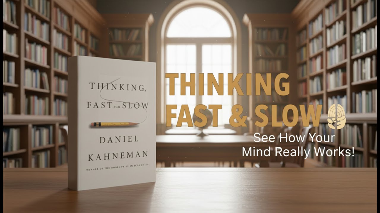 Thinking, Fast and Slow | Daniel Kahneman | The Psychology of Judgment, Bias & Decision Making