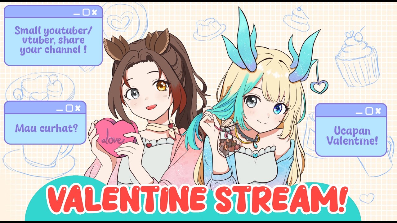 Valentine Live Otomeme! Nyari Valentine / Temen Chat? Mampir yuk!