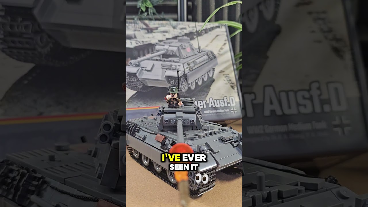 Is This The Coolest LEGO Tank Ever Built?