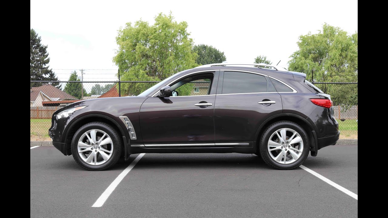 2012 INFINITI FX35 With Deluxe Touring and Tech Package