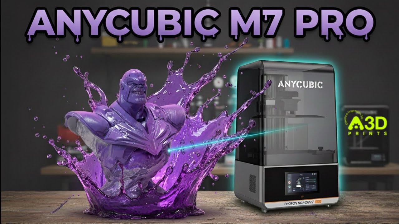 Anycubic Photon Mono M7 Pro 🧪 Rapidez con 14K de resolución 🧪 La ponemos a prueba