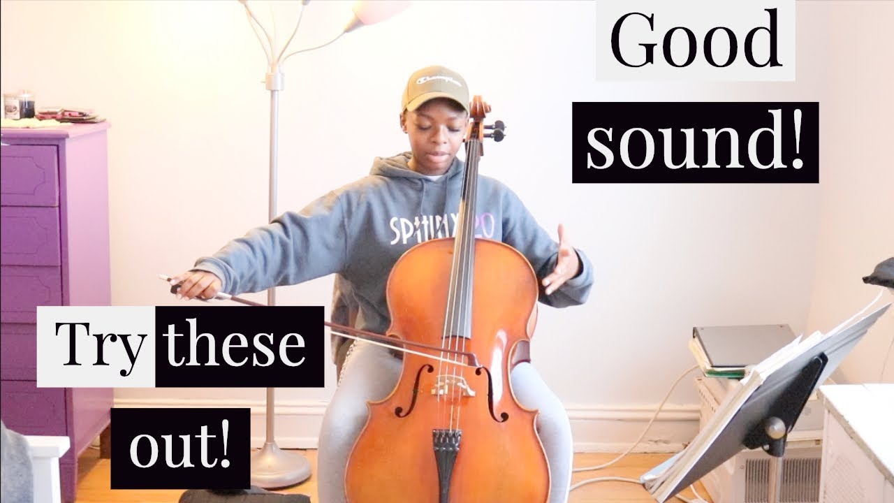 How to get a better sound on the cello || Cello Tips