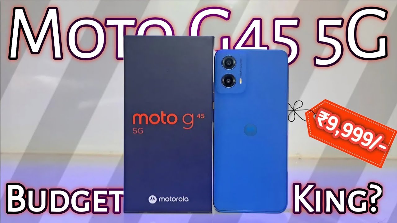 Motorola G45 5G- Unboxing And Quick Review|| #tech_with_dhruv #Motorola