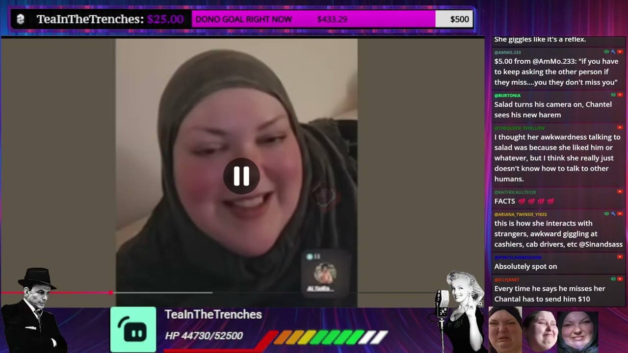Foodie Beauty AWKWARDLY Talks To Salah On Tiktok LIVE [highlight]