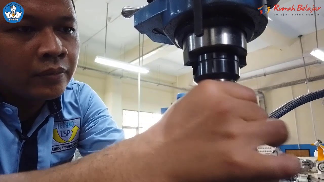 Cara Memasang Pisau Frais (Endmill) Pada Mesin Frais Vertikal