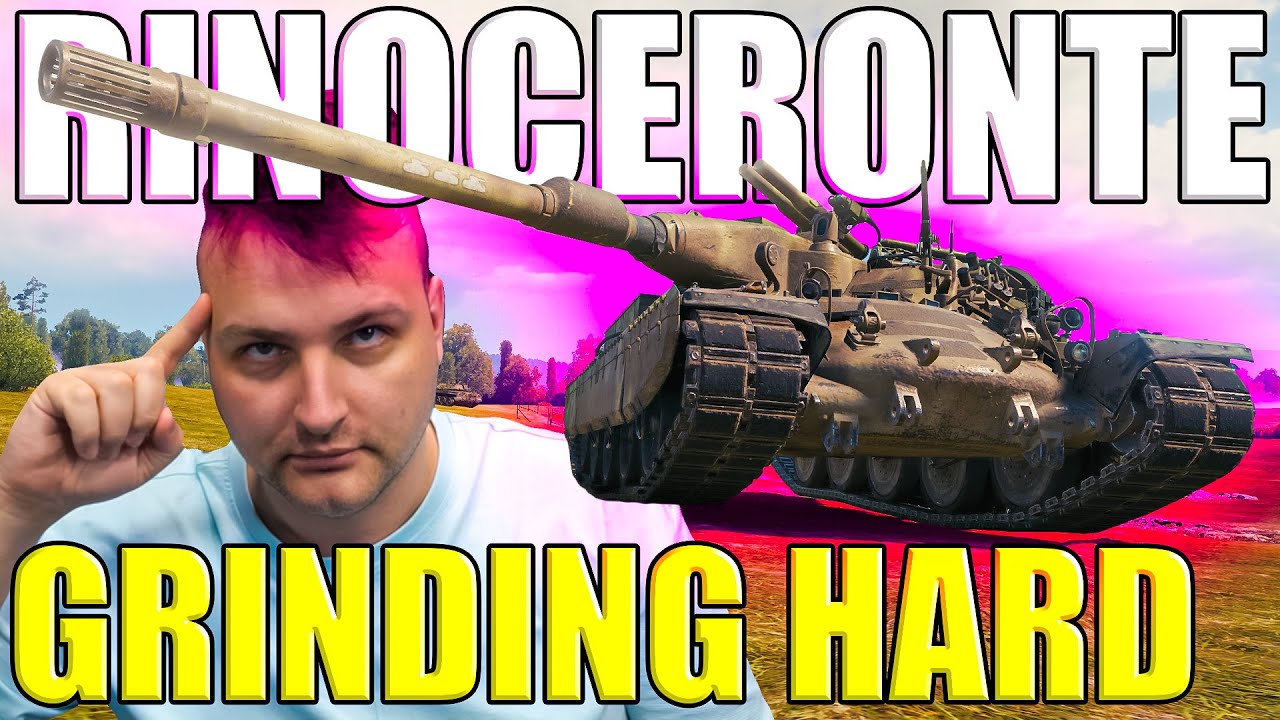 Rinoceronte Grind On Full Power Mode in WoT!