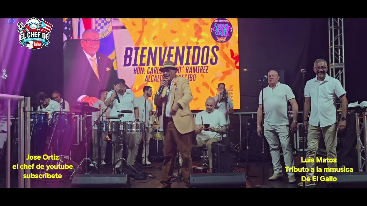 Luis Matos tributo a Tito Rojas. En vivo desde Carnaval Capitan Correa de Arecibo P.R. 2026