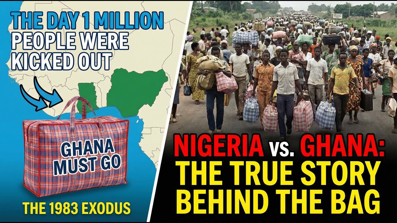 GHANA MUST GO!!! (Real Reasons why Ghanaians Were Chased out of Nigeria)