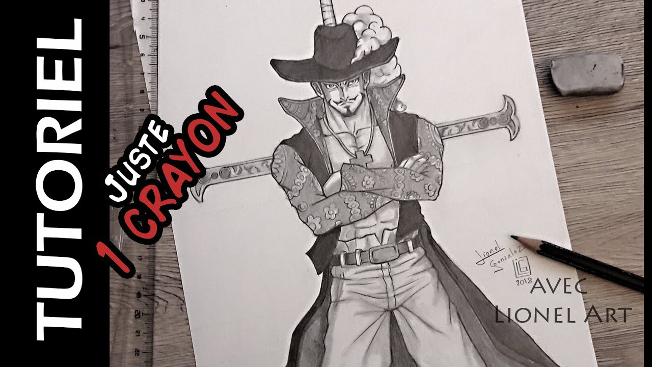 Comment Dessiner Mihawk - avec 1 crayon HB