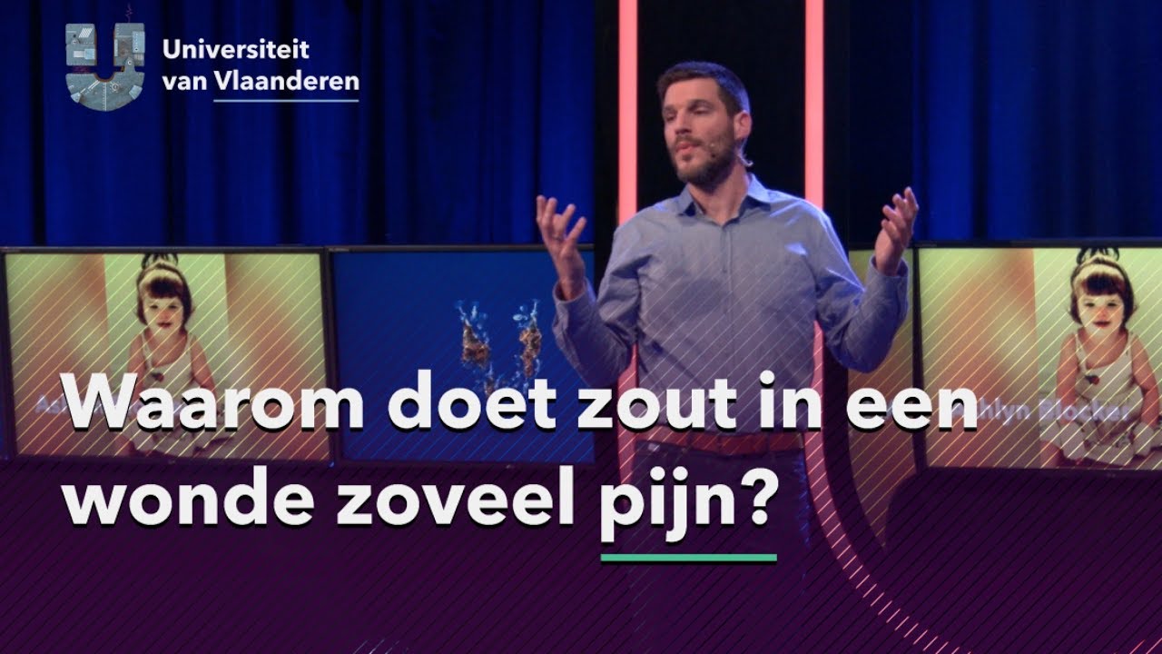 Waarom doet zout in een wonde zoveel pijn?