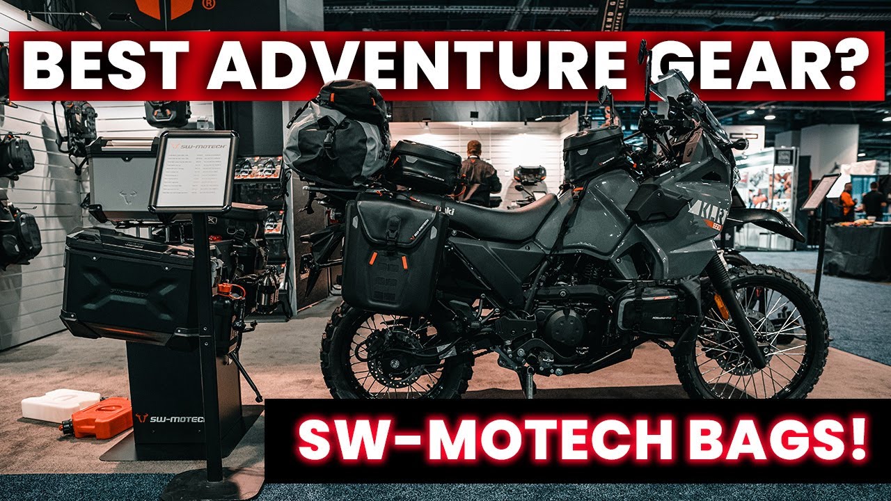 BEST NEW ADVENTURE MOTORCYCLE BAGS? SW-MOTECH BAGS & ACCESSORIES