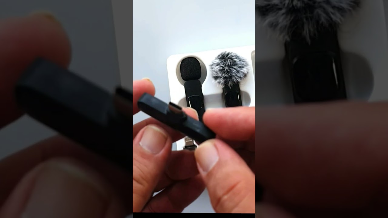 UNBOXING micrófono inalámbrico Mini Mic Pro #tecnología #micrófono #smartphone #creadoresdecontenido