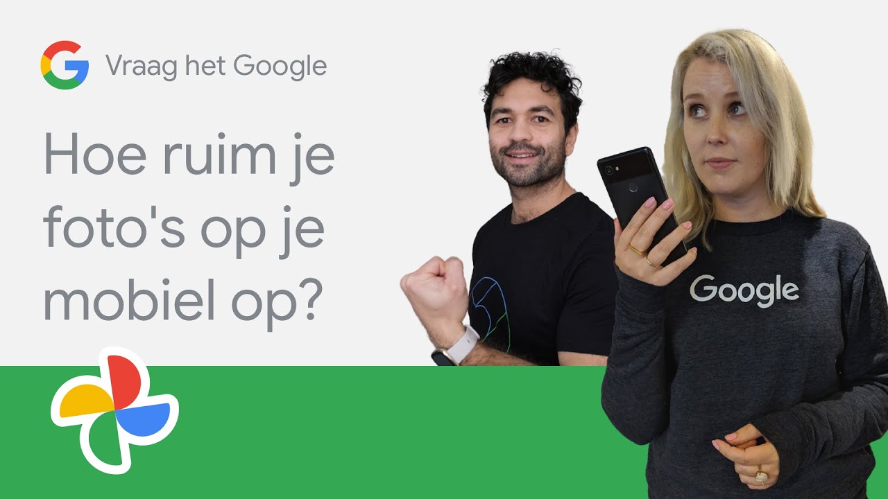 Hoe ruim je je foto's op je smartphone op? - Vraag het Google