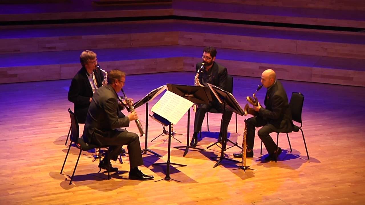 Mvt. I - Saxophone Quartet by Richard Rodney Bennett