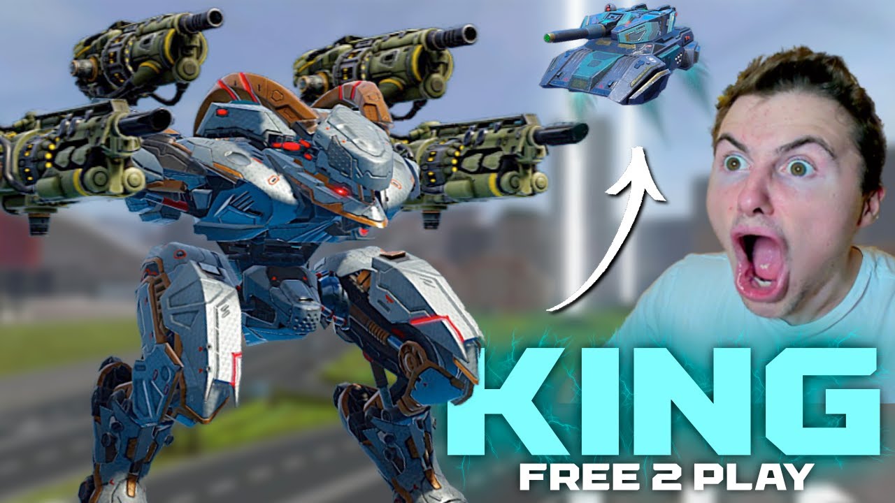 Очокочи становится ещё сильнее... Король меты F2P с дроном-быком &mdash; Running Over | War Robots