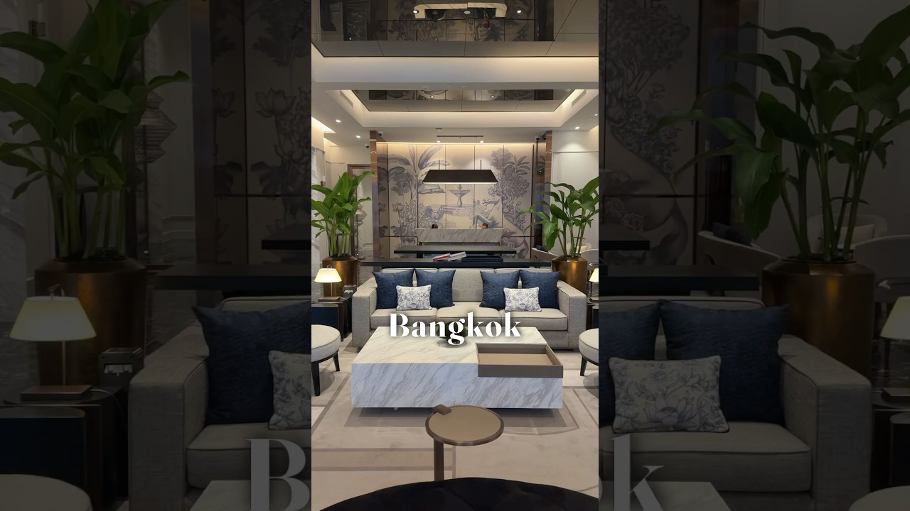 Super luxury condo in Bangkok by a French brand