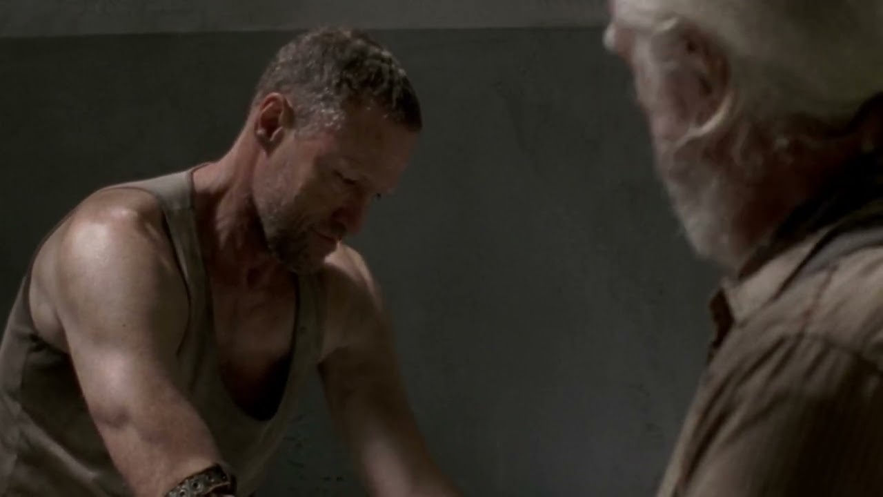 The Walking Dead - Hershel talks to Merle