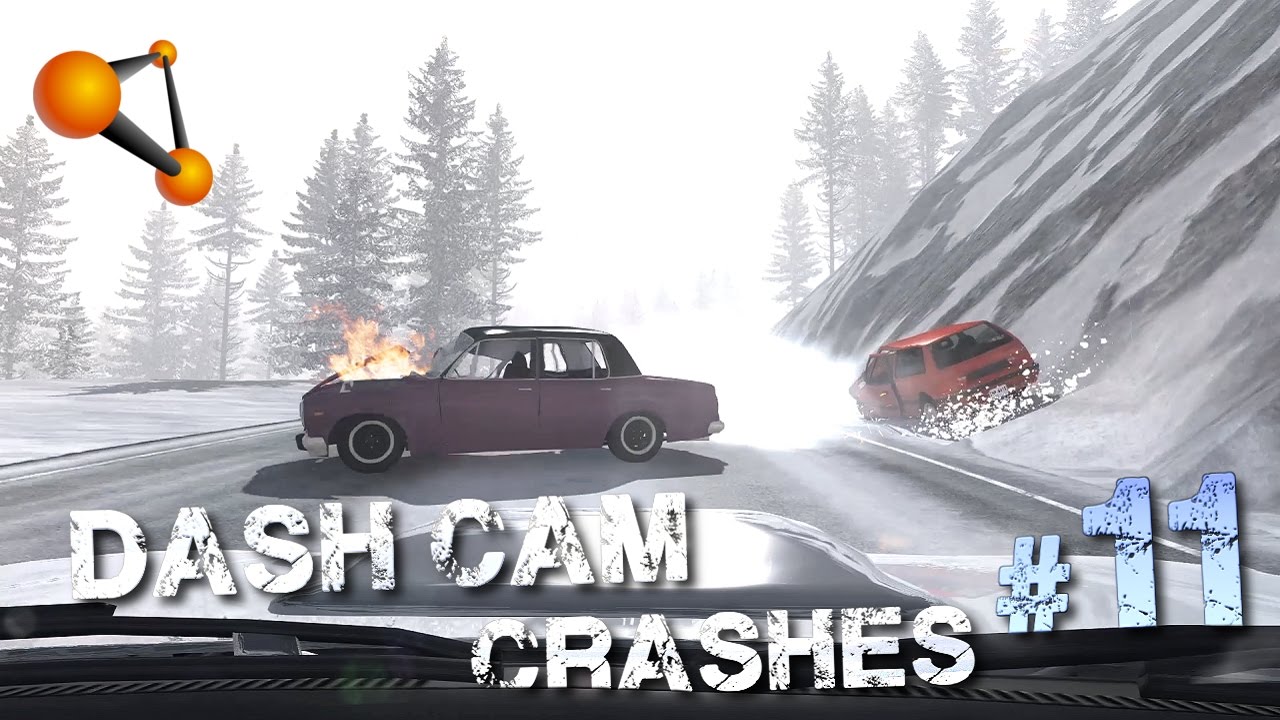 BeamNG.Drive - Dash Cam Crash Compilation #11