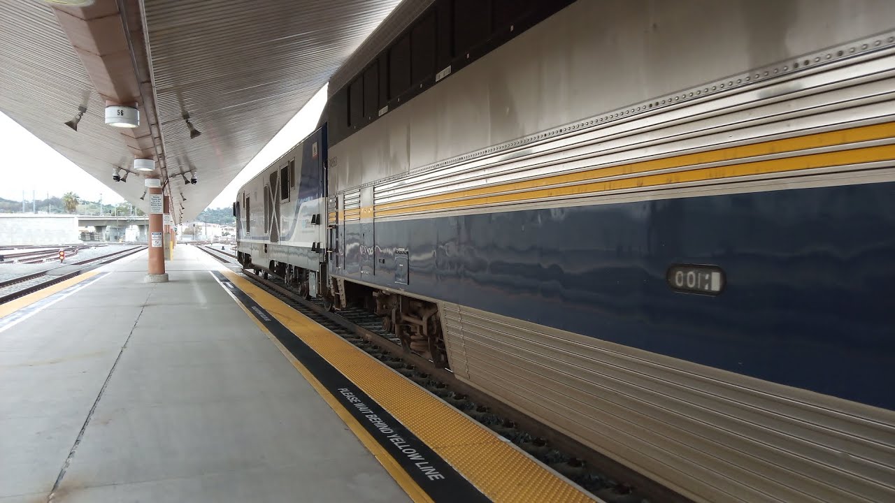 Amtrak 769 departs Los Angeles 