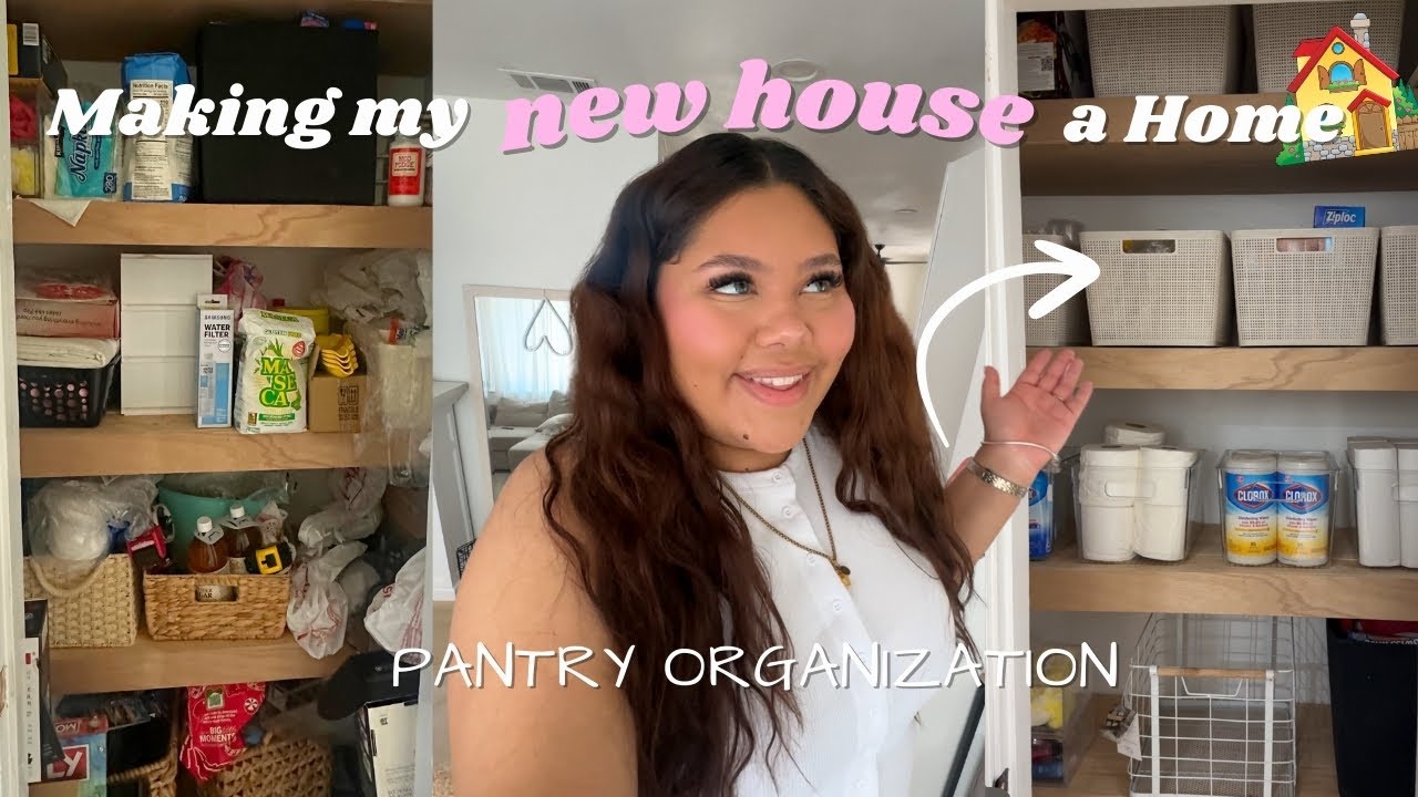 Making my new House a Home | Pantry Makeover + Organization
