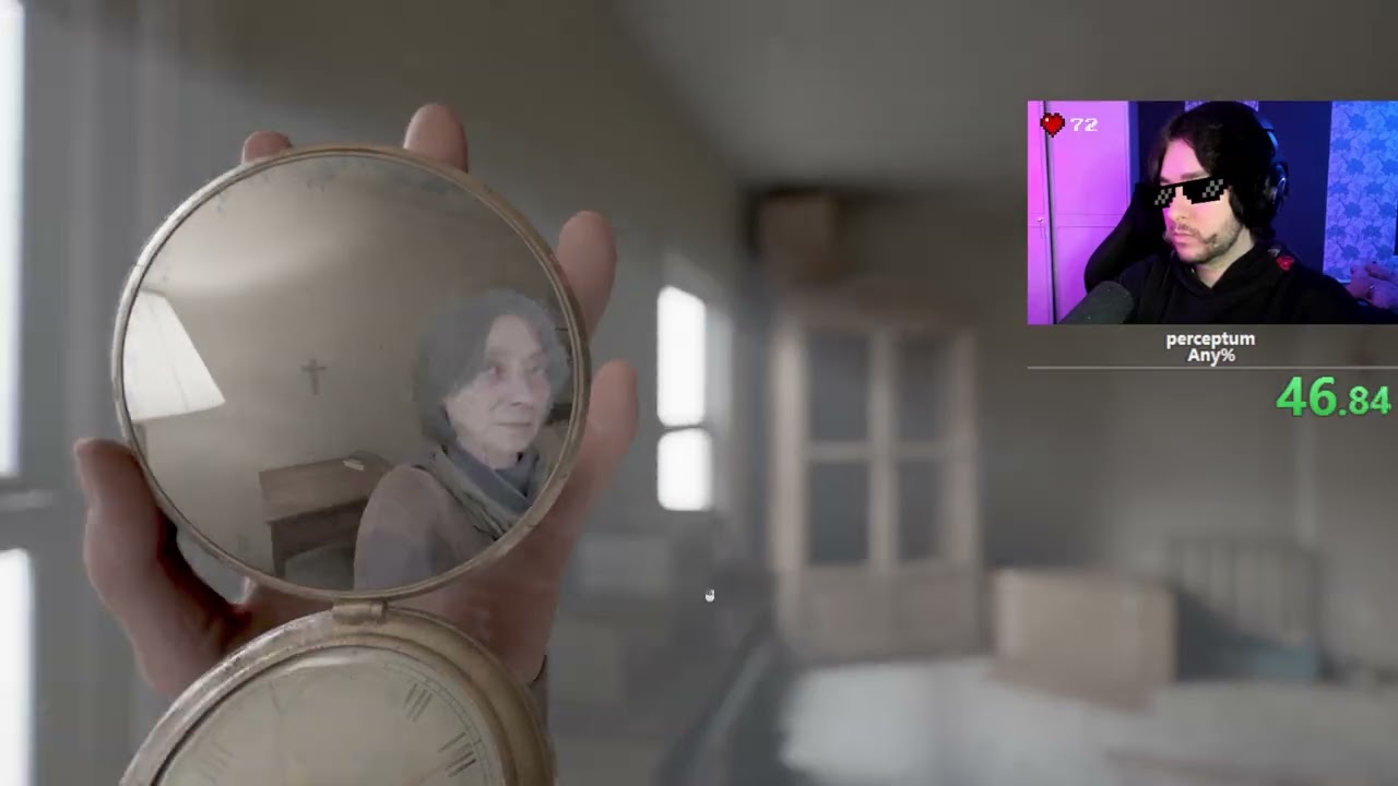 Perceptum Speedrun Any% Demo in 1:22 👻 A New Horror Game
