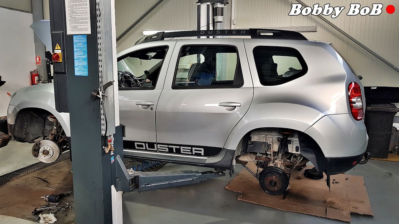 Dacia Duster - bujii, suspensie fata, discuri, placute, bielete, brat, deprafuire frane spate