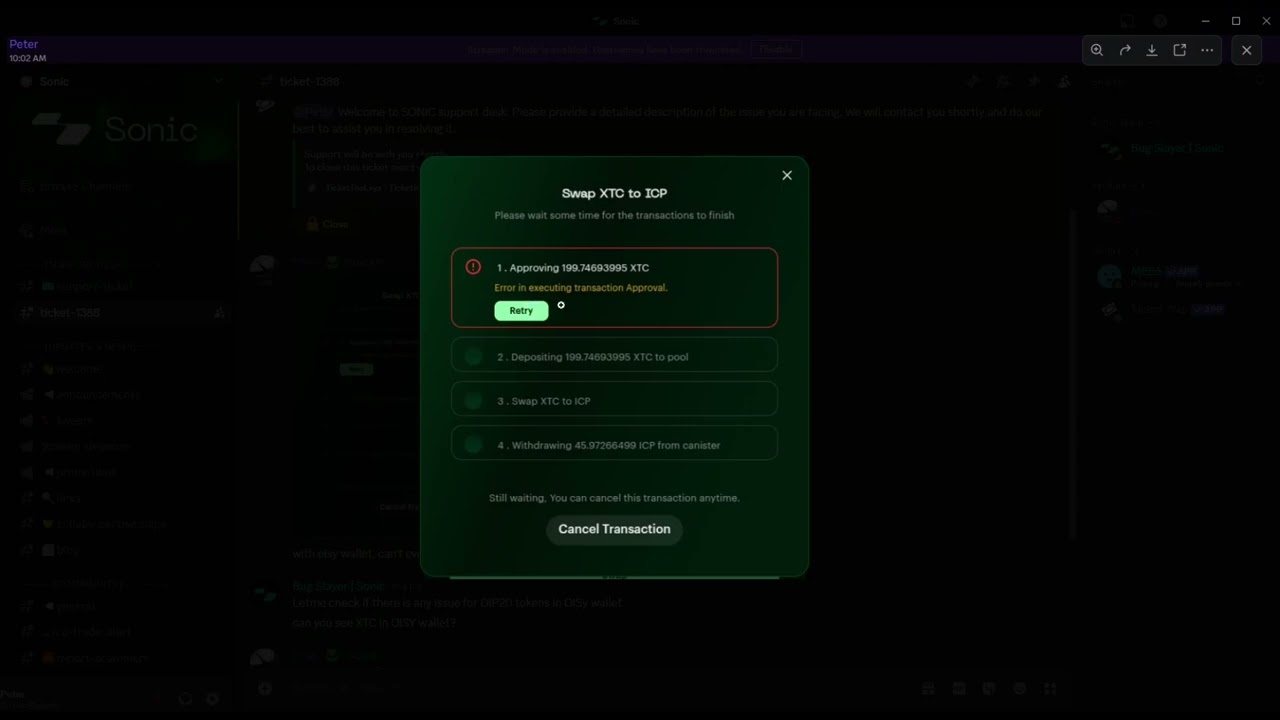 XTC & Oisy Wallet Warning &mdash; What You Need to Know!