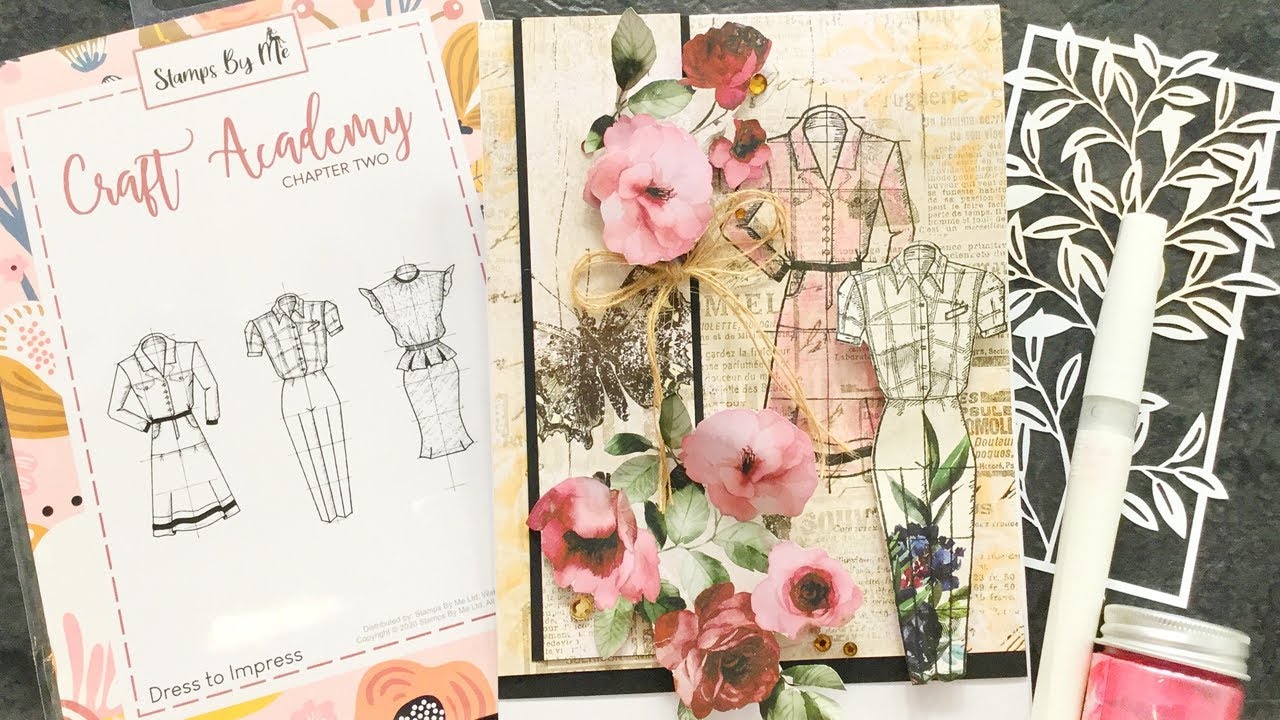 Fussy cutting tricks and layer building techniques - patterned Papers